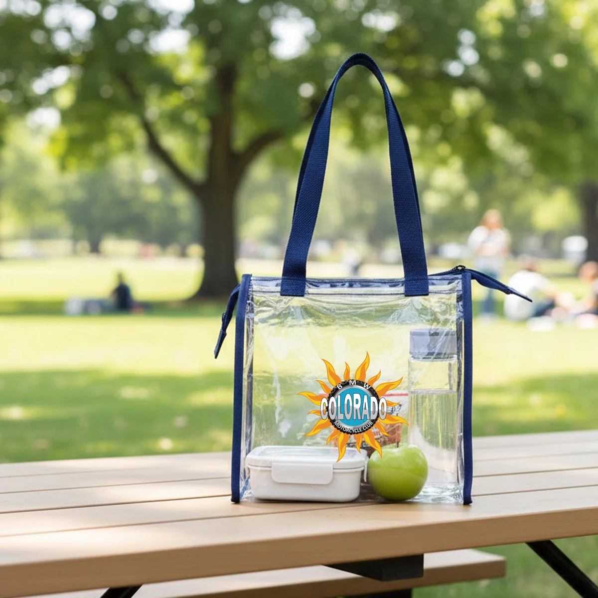 Clear Lunch Bag & Stadium Pouch 1