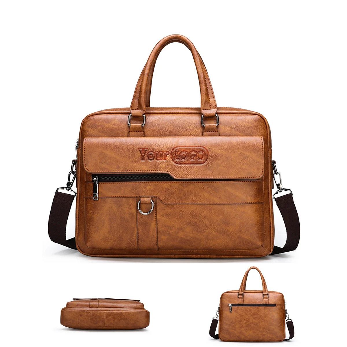 PU Men's Business Crossbody Bag 1