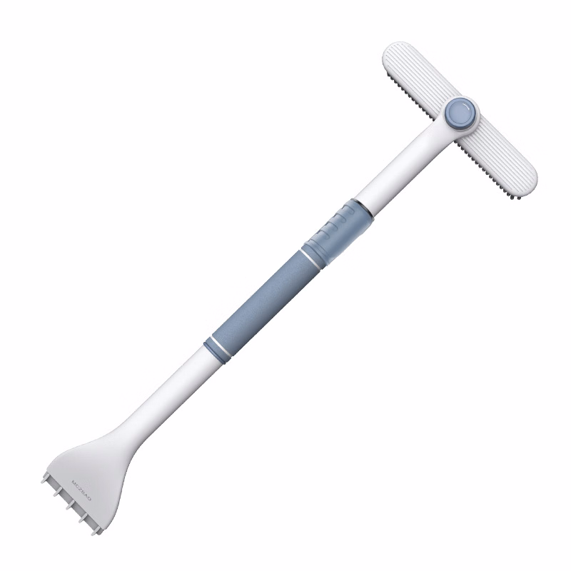 Extendable Snow Brush and Detachable Ice Scraper