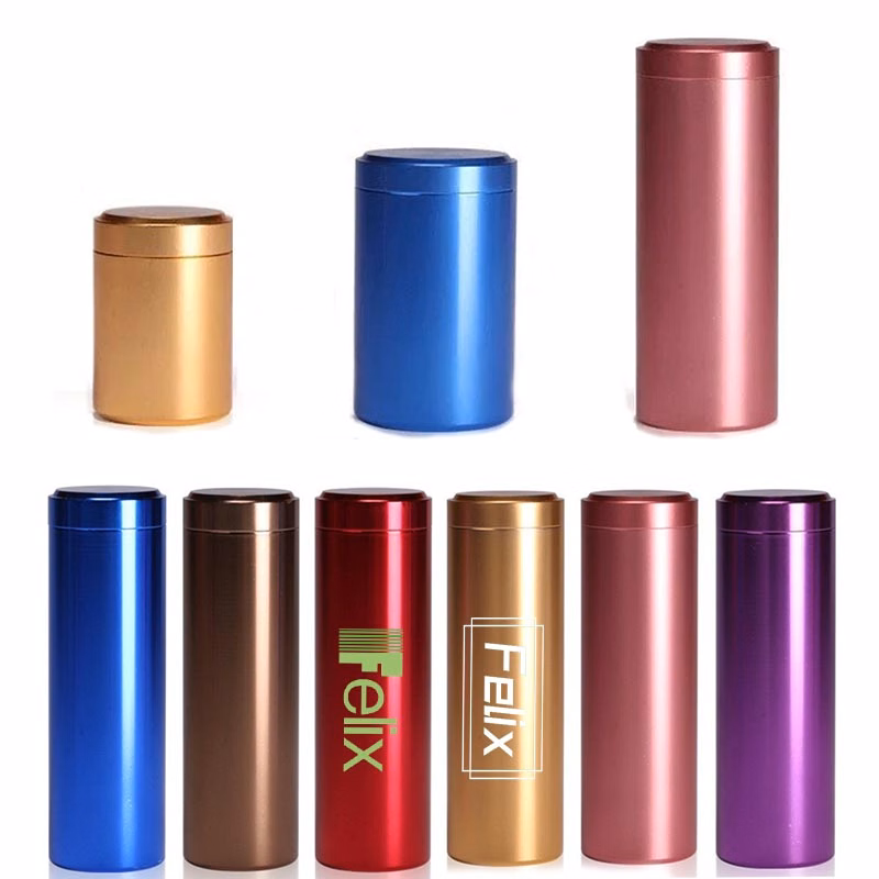 Metal Pill Cigarette Case