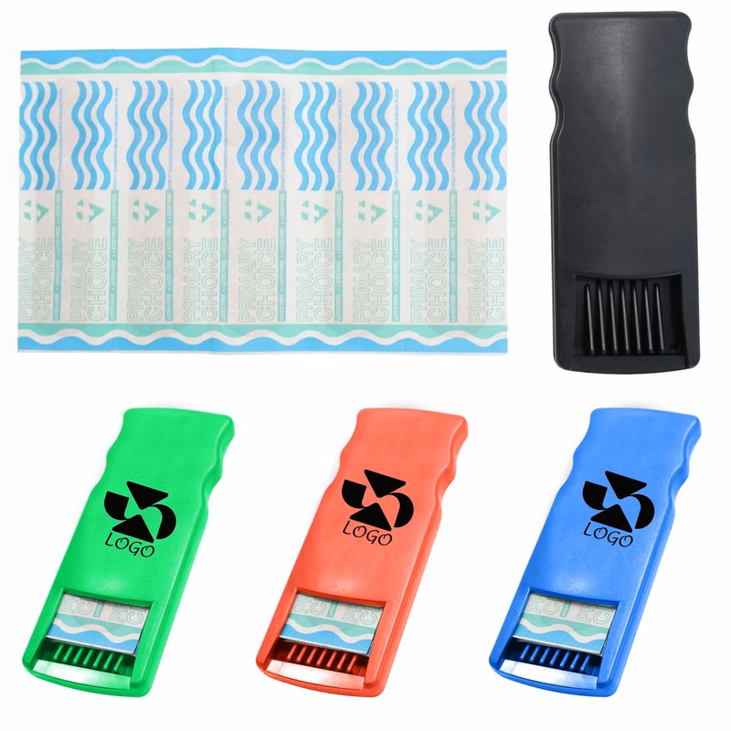 Wave Pattern Bandages Storage Box Dispenser