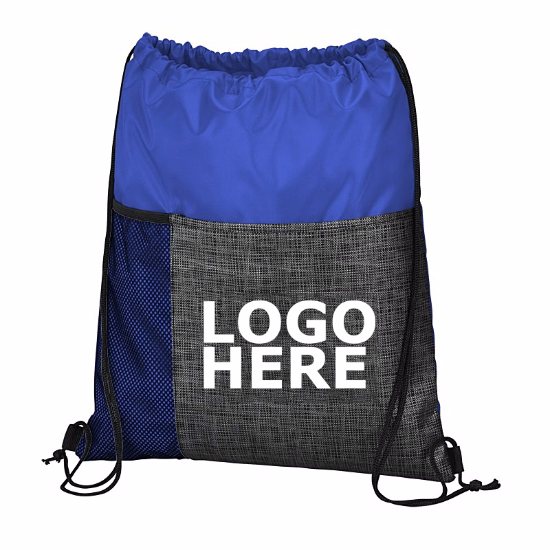 Drawstring Sportpack w/ Front Pockets