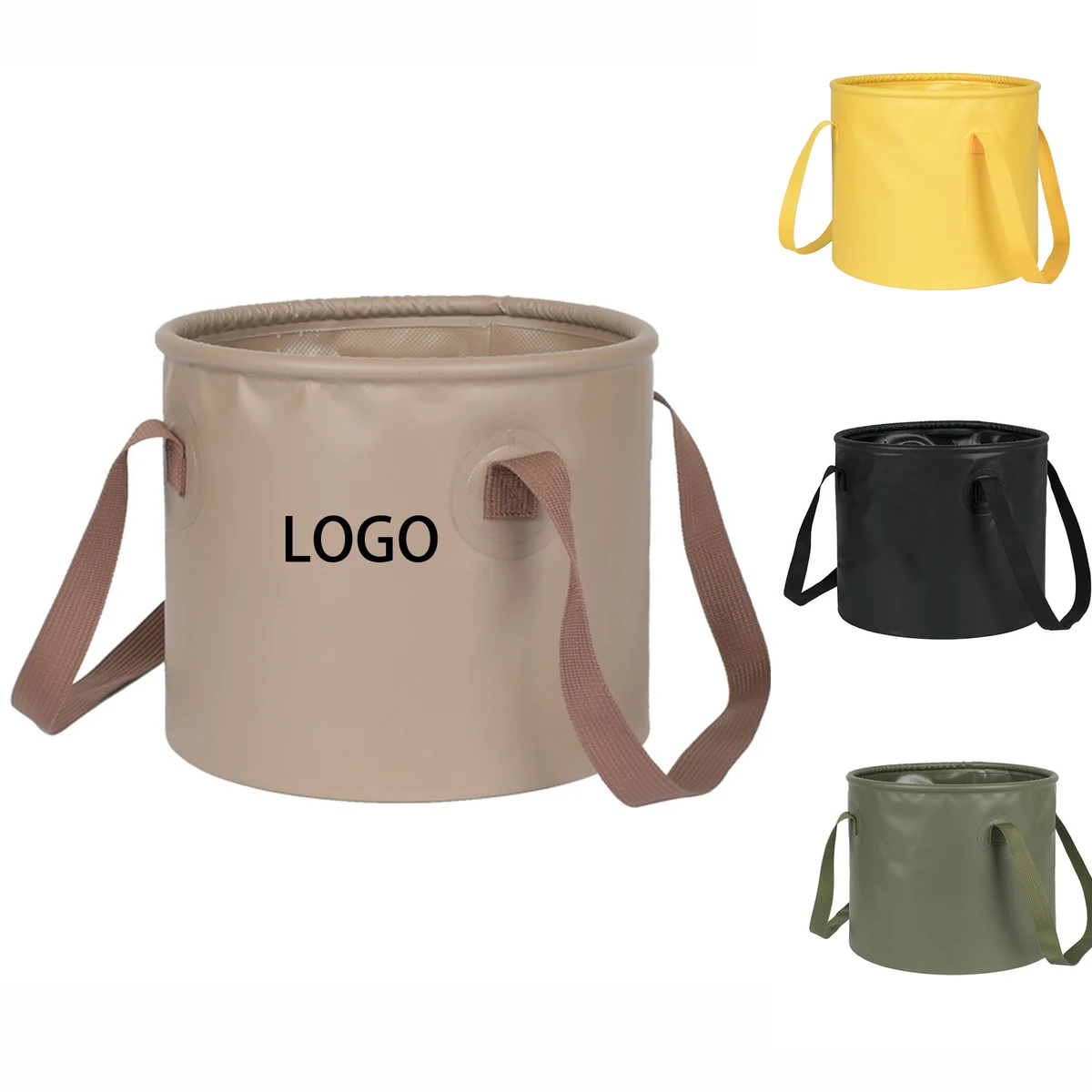 20L Outdoor Camping Handle Folding Bucket MOQ 1pcs 1