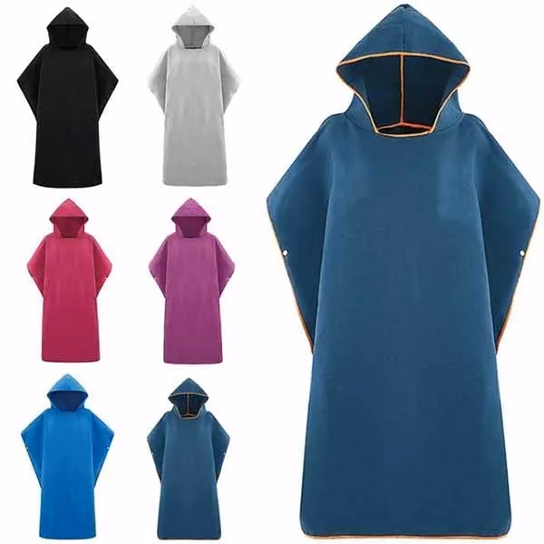 Poncho Changing Robe Towel with Hood