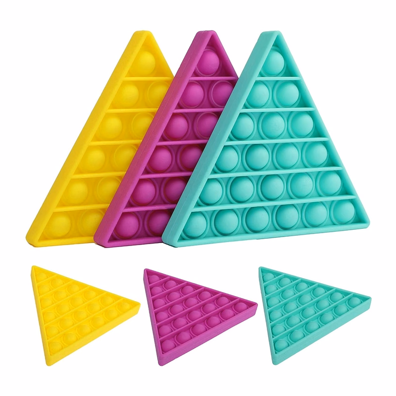 Triangle Push Pop Toy