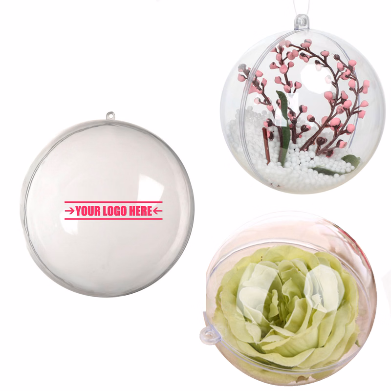 Transparent Hollow Ball Christmas Party Decoration