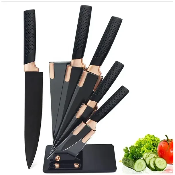 Non-stick 6pcs Kitchen Knife Set 1