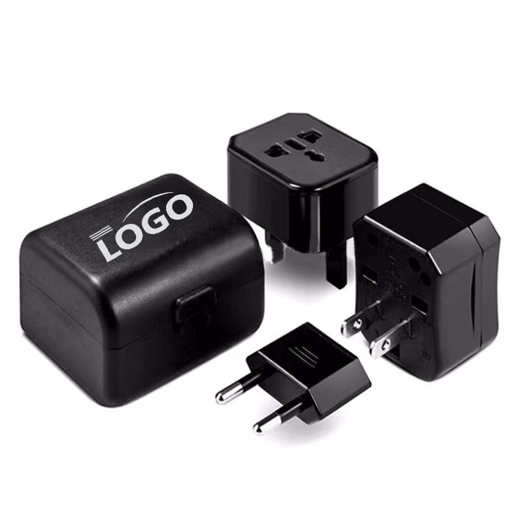 Universal Compact Travel Adapter Plug Kit