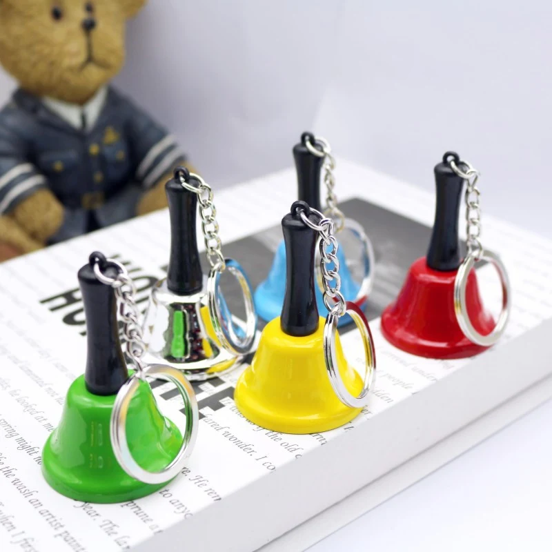 Keychain metal Christmas bells 1
