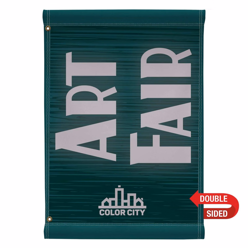 24" x 36" Fabric Boulevard Banner Double-Sided