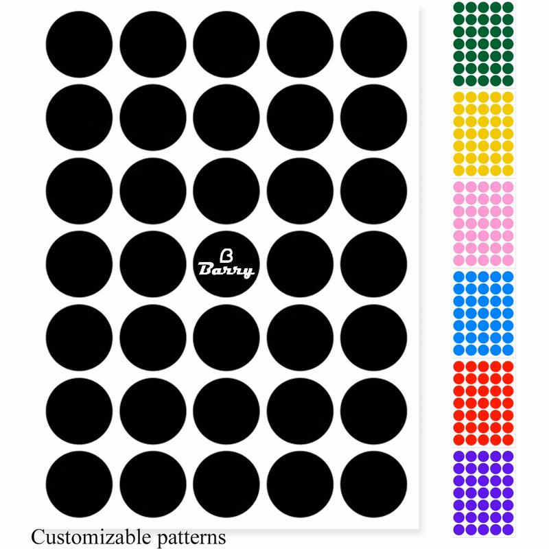 35PCS 1"x1" Custom Circle Stickers