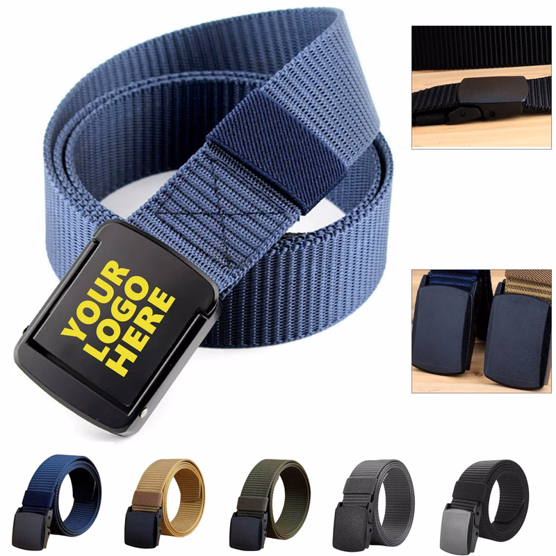 Tactical Nylon Belt with Adjustable Design