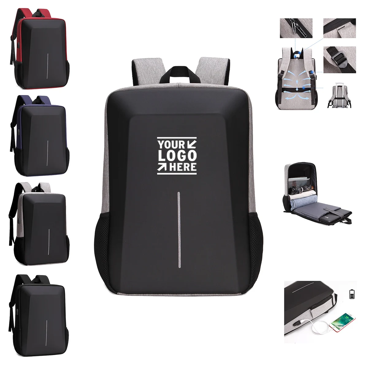 Men Business Laptop Backpack 1