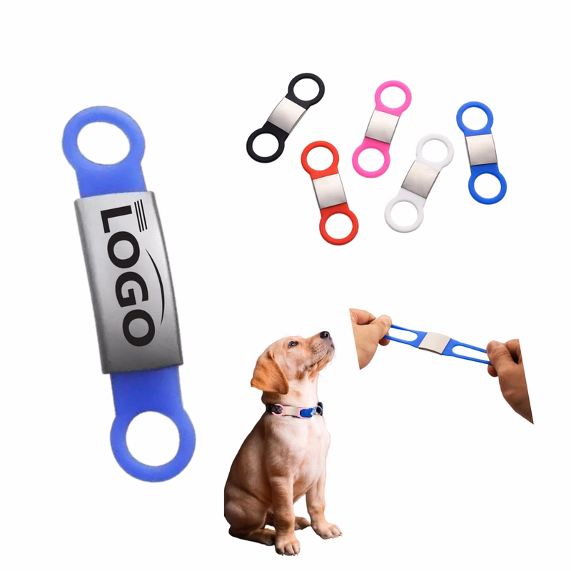 Stainless Steel Pet Anti-Lost Collar Tag