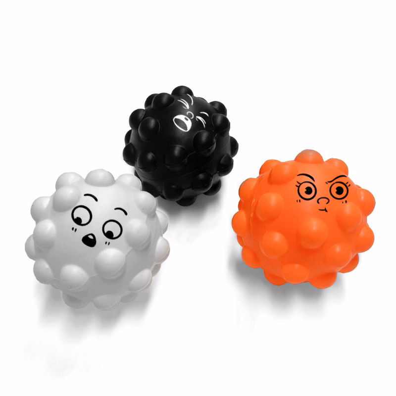 Push Pop Stress Reliever Bounce Ball