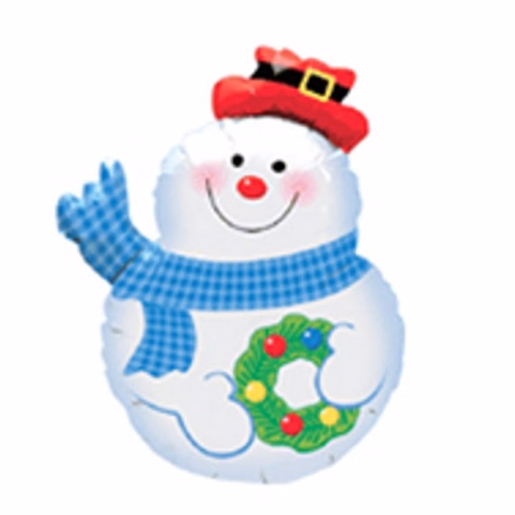 Snowman Balloon