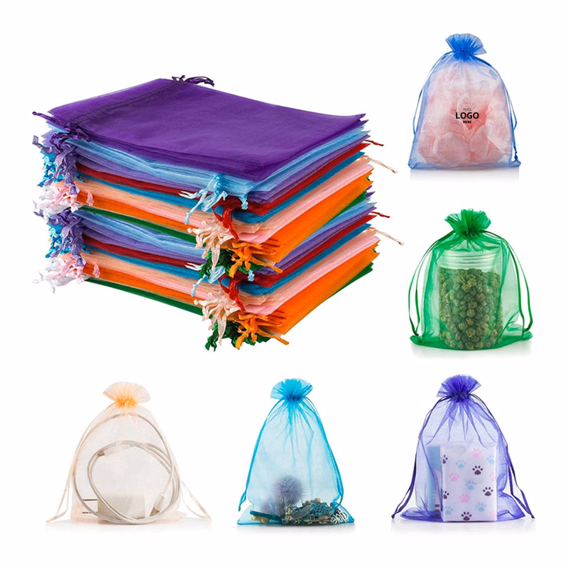Elegant Organza Drawstring Bag