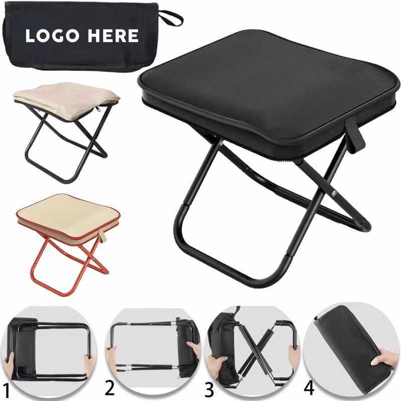 Portable Outdoor Fold Stool 11*9.4*9.4 Inch