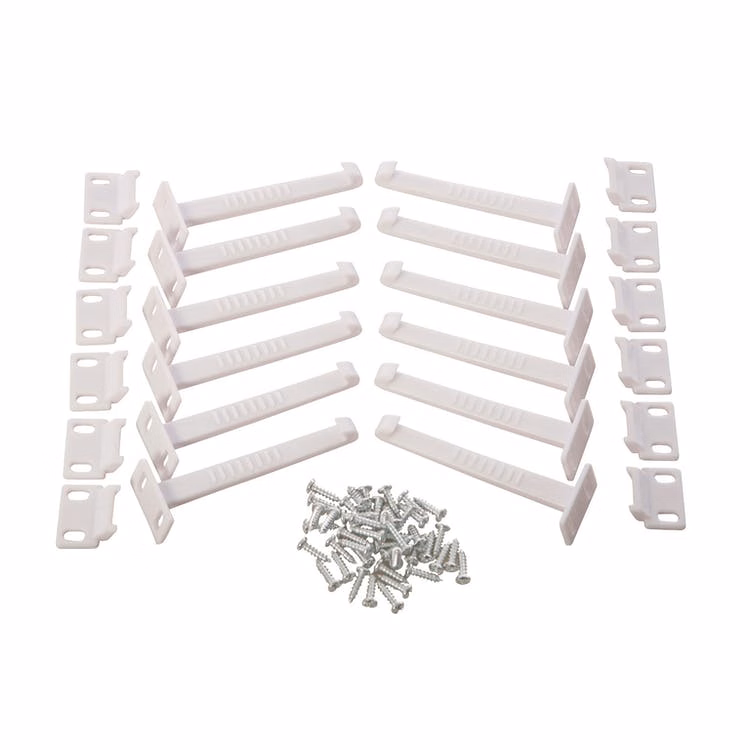 Safety Catches - Drawers & Cabinets 12 Pack