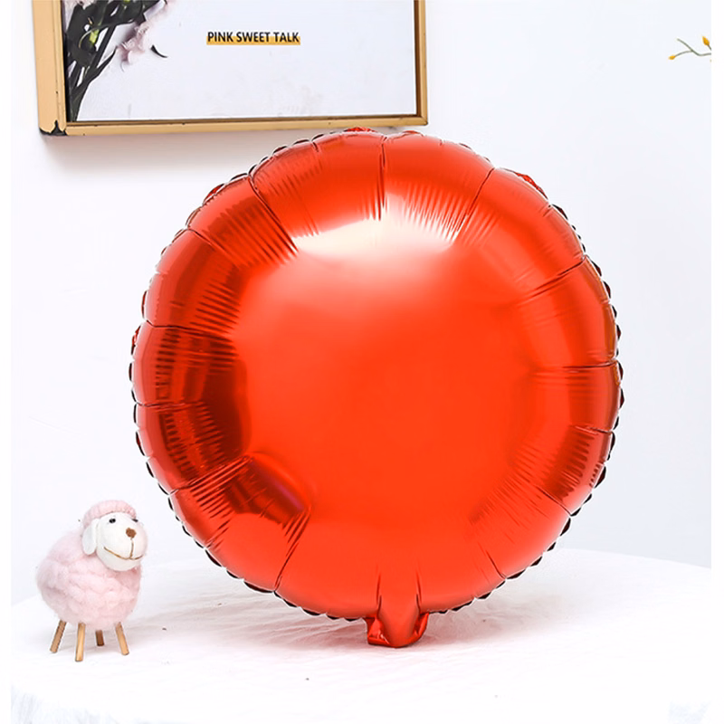 18 inch round aluminum film balloon
