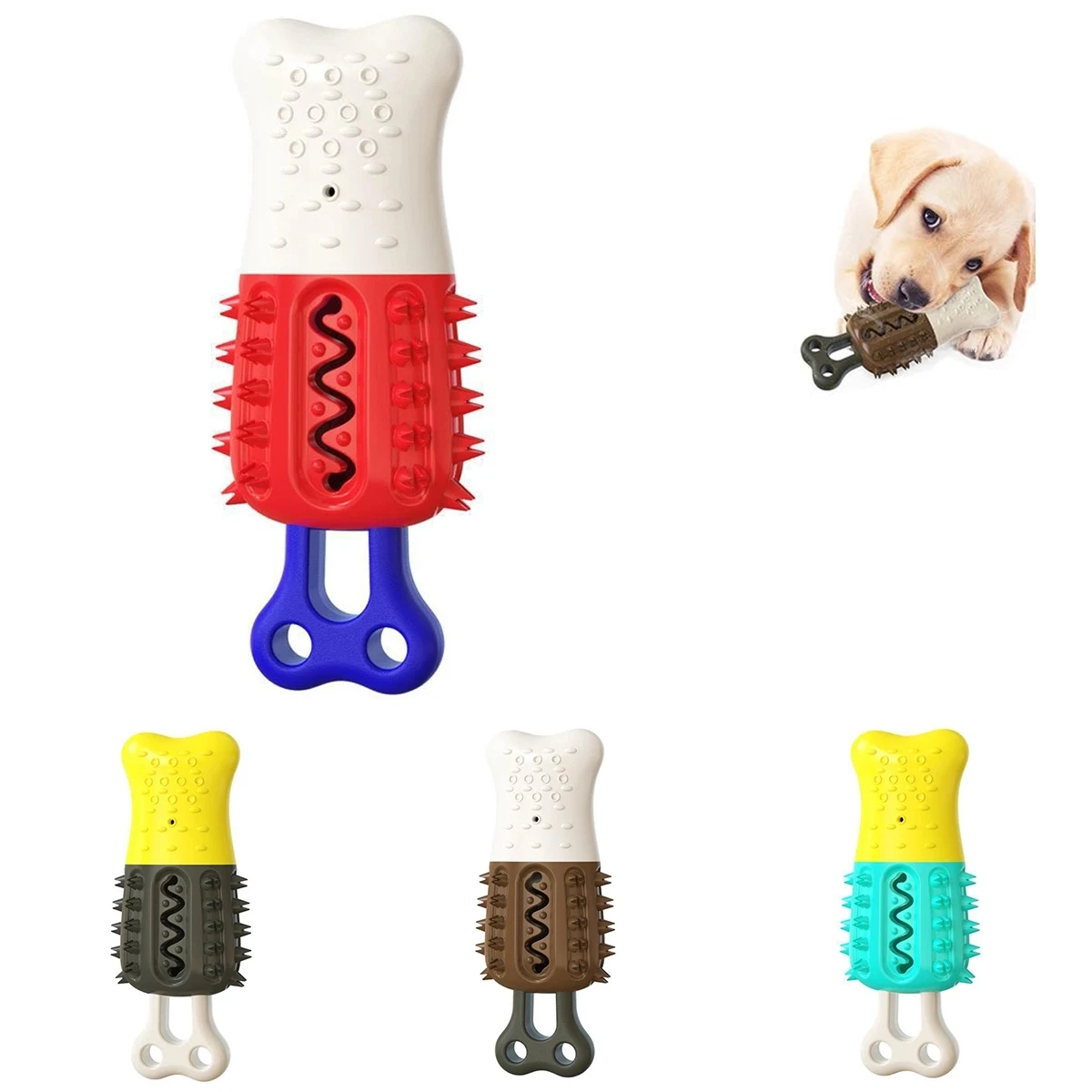 Cool Dog Chew Toy &Toothbrush 1