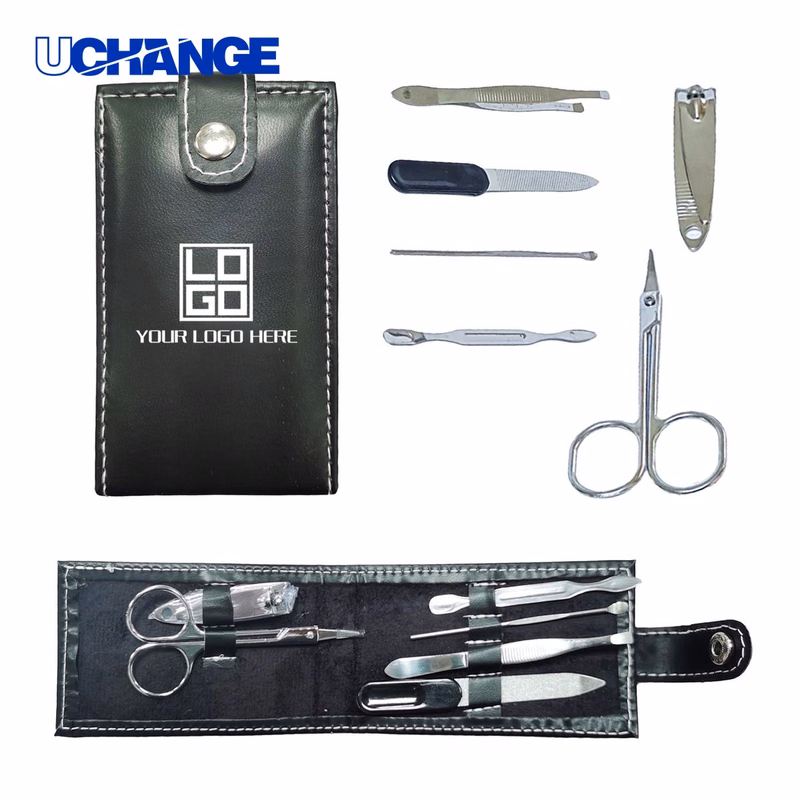 6-Piece Folding Beauty Nail Clipper Set with Bag