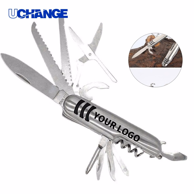 Stainless Steel Folding Utility Knife Tool Mini Size