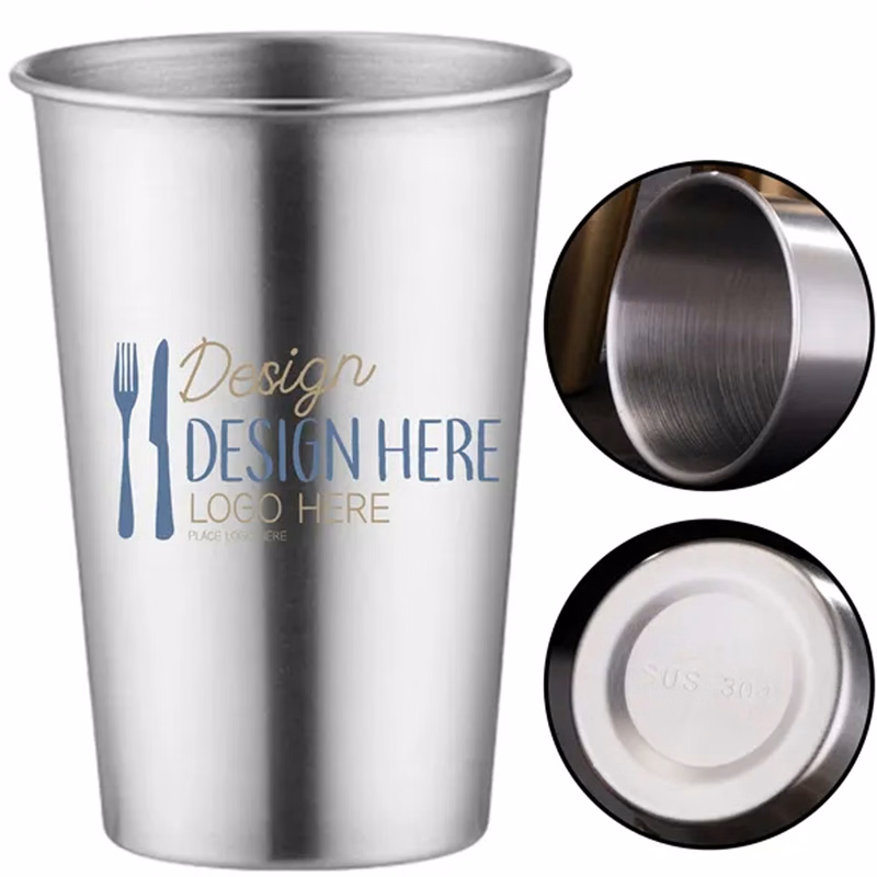 17oz Stainless Steel Beer Cup SUS304