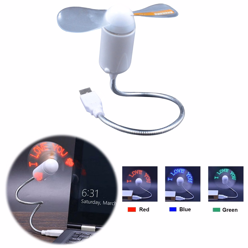 USB LED Portable Fan