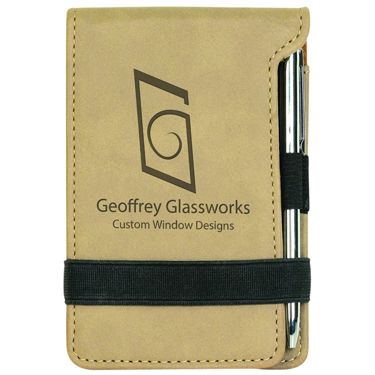Lane Leatherette Pad & Pen 1