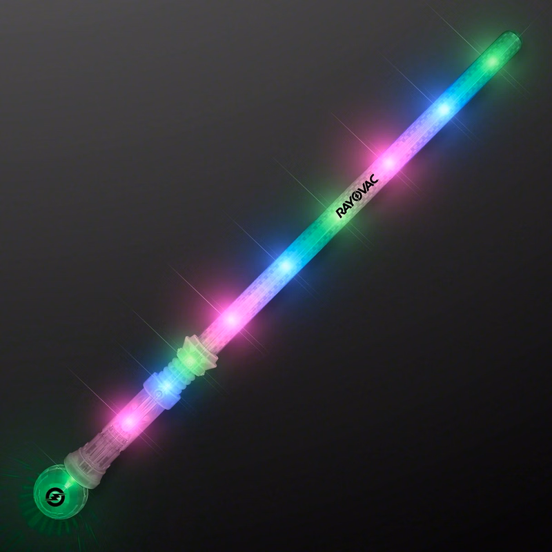 Electric Glow LED Staff Space Swords