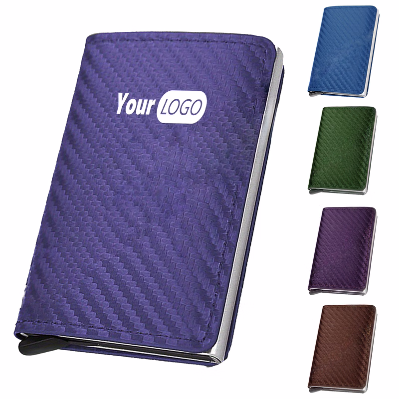 Polyurethane Rfid Anti Magnetic Anti-Theft Brush Men'S Wallet