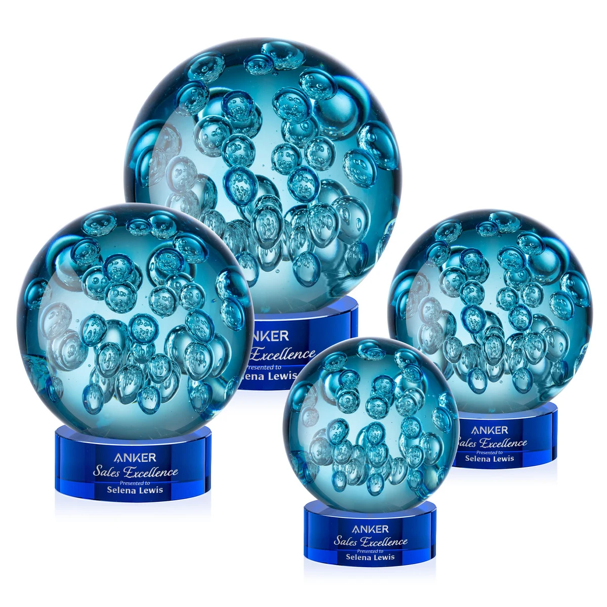 Addison Award on Stanrich Base - Blue 1
