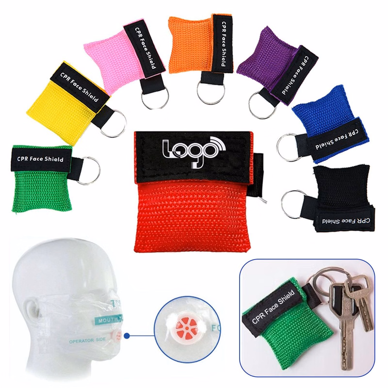 CPR Face Shield with One Way Valve