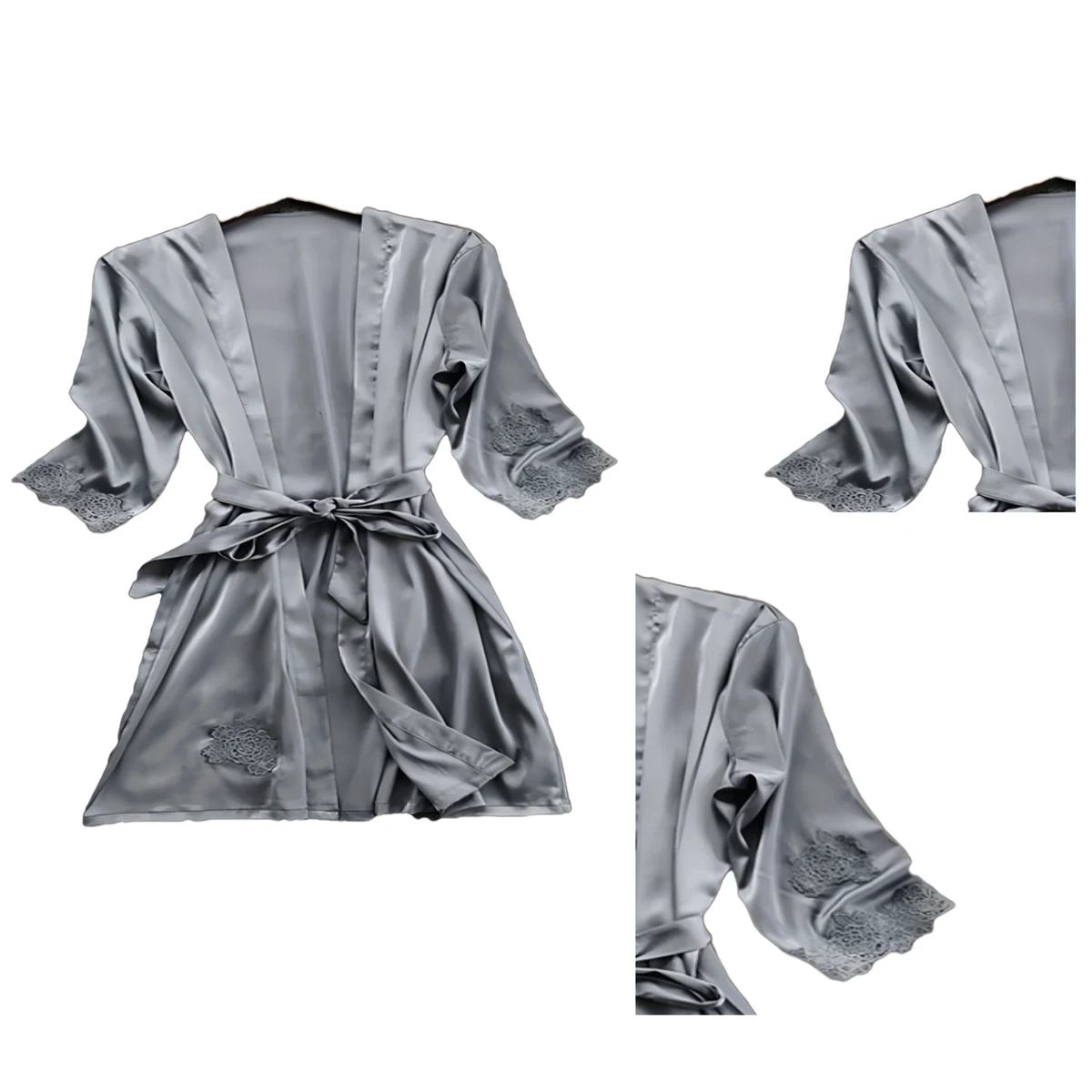MOQ 10 PCS Stylish Silk Pajamas 1