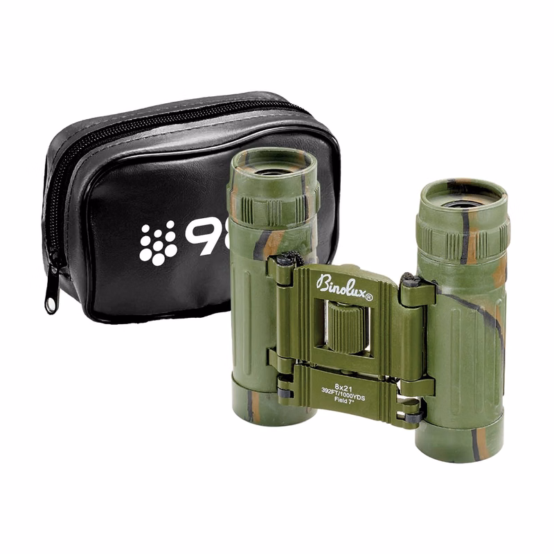 BINOLUX® CAMOUFLAGE 8 POWER ROOF PRISM BINOCULAR