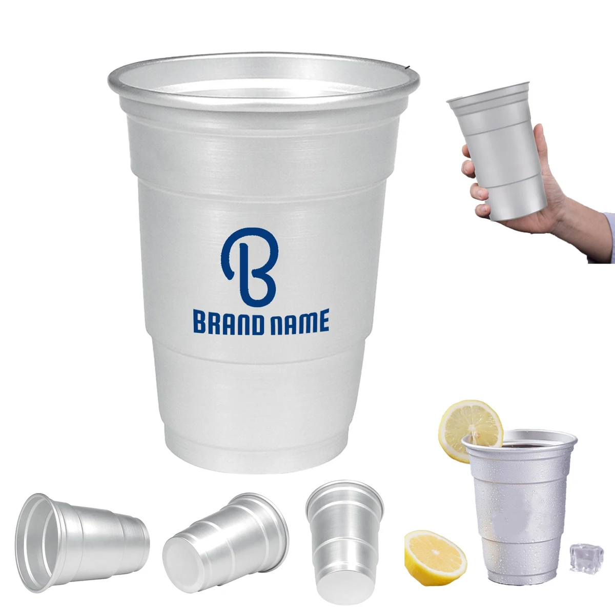 17 Oz. Reusable Stadium Aluminum Cup 1