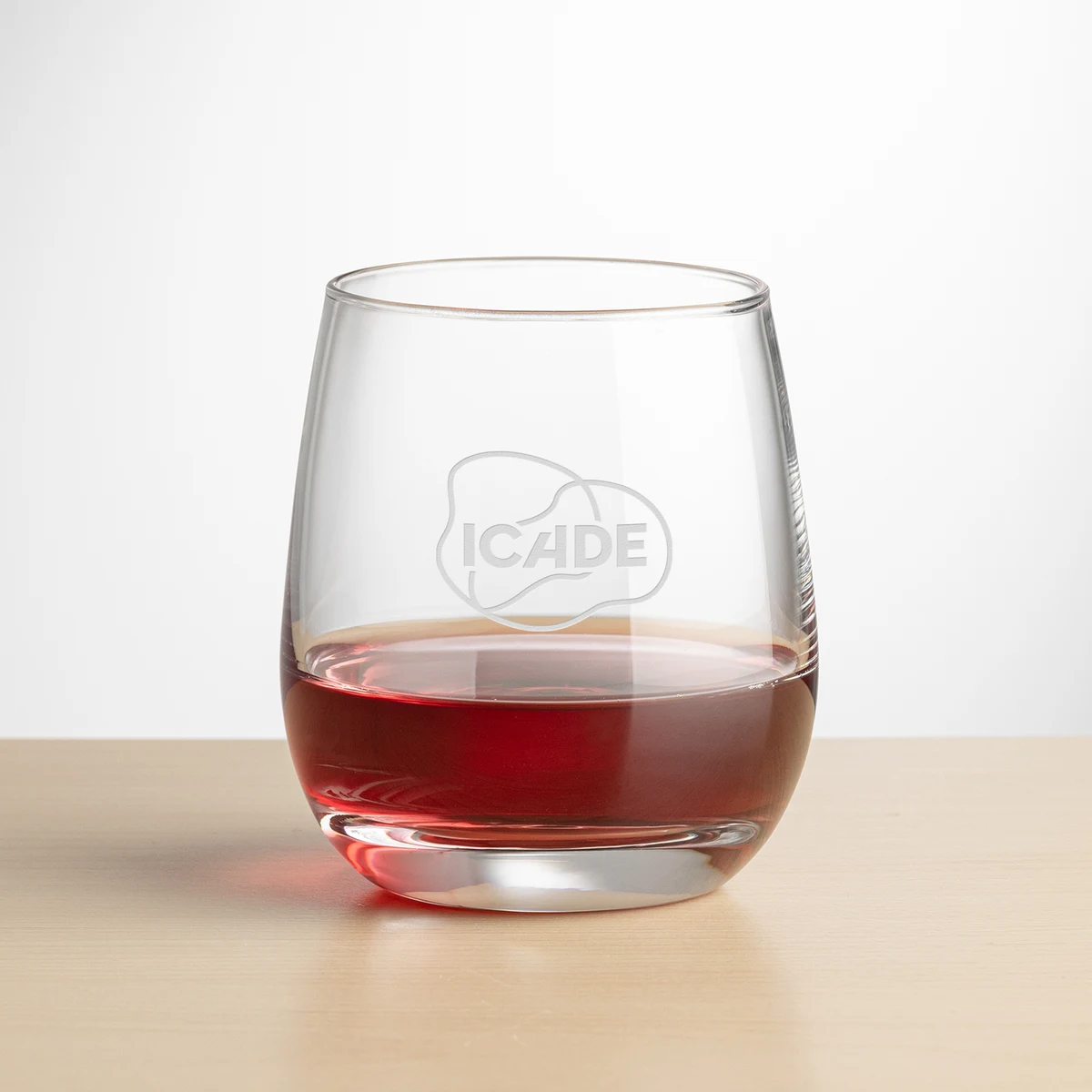 Salem Stemless Wine - Deep Etch 1