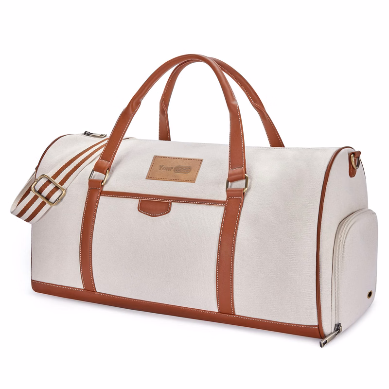Canvas Sport Duffle Overnight Bag