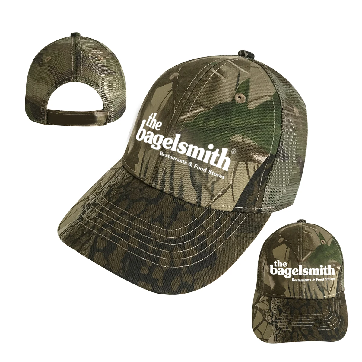 Camouflage Mesh Back Baseball Caps 1