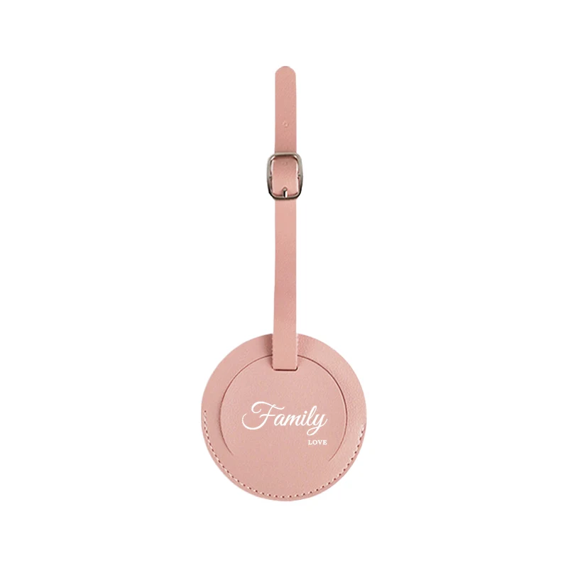 Circular Luggage Tag 1