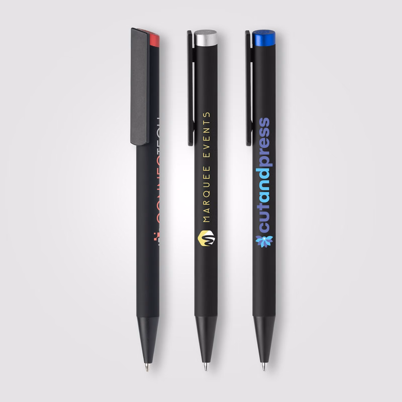 Volos Recycled Aluminum Color Mirror Finish Ballpoint Pen