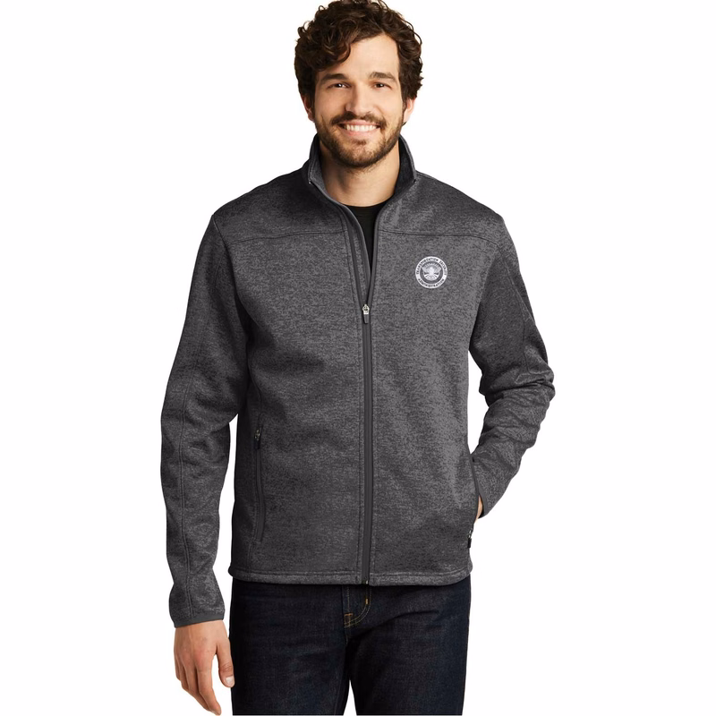 Men's Full Zipper Sweater Fleece Jacket 8.5 Oz