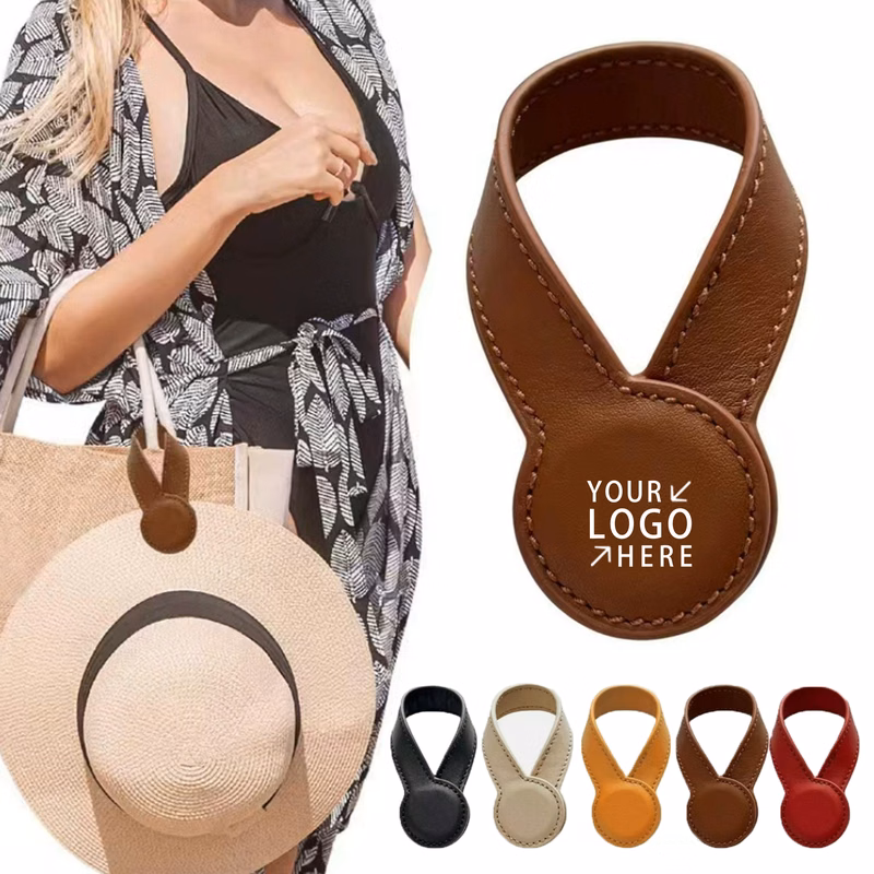 Leather Magnetic Hat Clip
