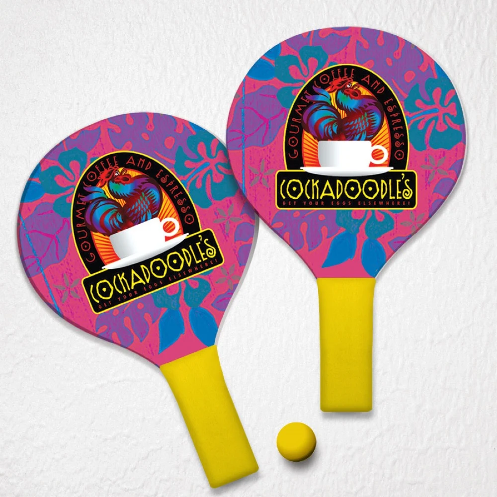 Beach Pong Ball & Paddle 1