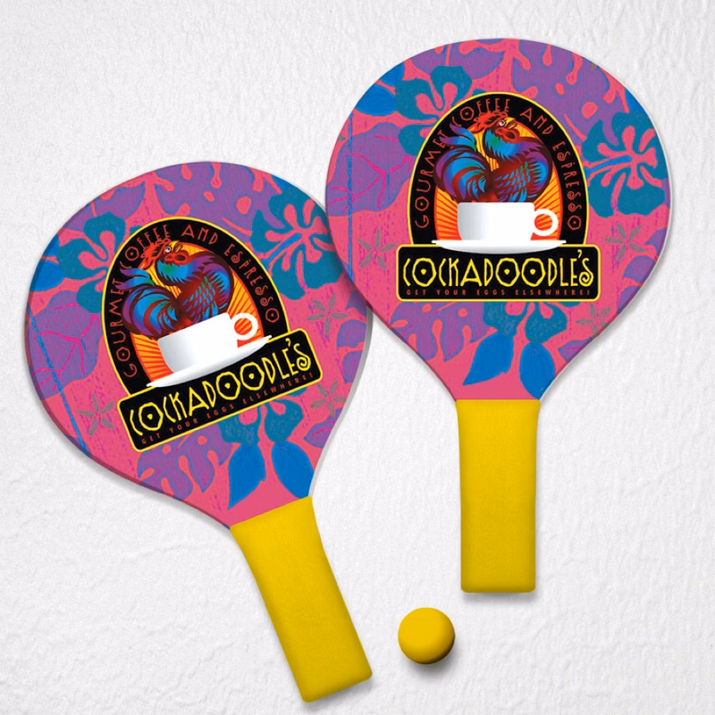 Beach Pong Ball & Paddle