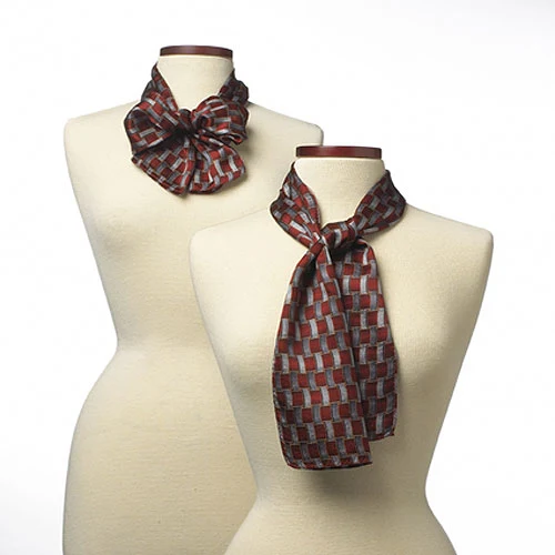 Marquette Career Collection Silk Scarf - 8"x45" 1