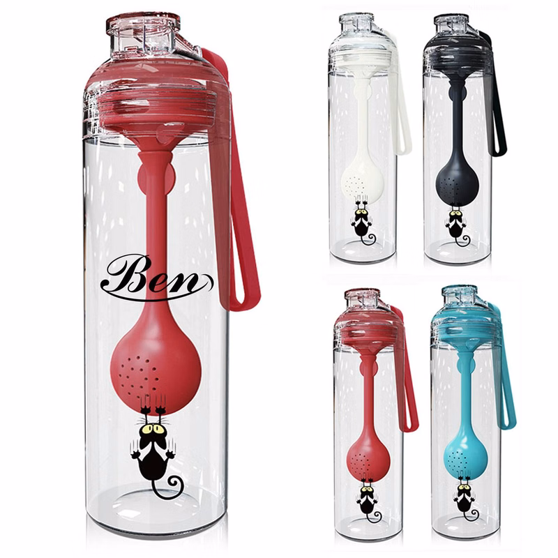 17oz BPA Free Tea Infuser Water Bottle w/ Spoon