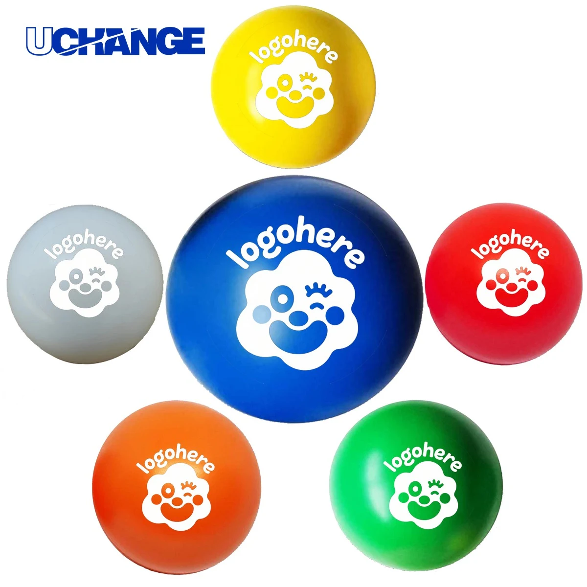 Custom Logo Stress Relief Ball 1