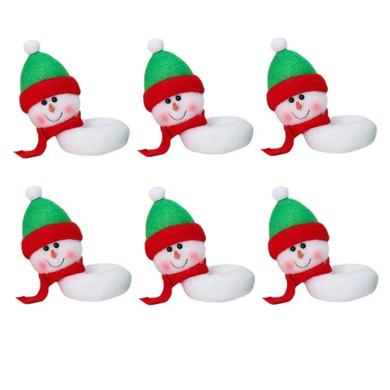 Christmas Glass Sign Flag Xmas Party Dinner Toothpick Flag Food Decoration Christmas Ornaments Festi 1
